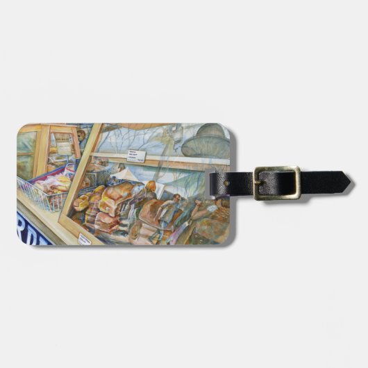 狂気のサニーサイド ラゲッジタグ (正面横)