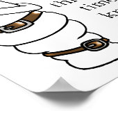 狂気のストロおもしろいルのポスター記号 ポスター (角)