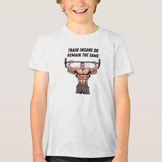 狂気のトレーニング トライブレンドＴシャツ (正面)