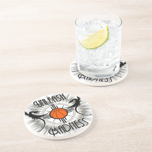 狂気のドラゴンズの光を放つ コースター (側面)