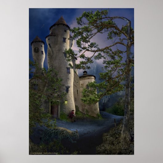 狂気の城 – 待ち – ポスター (正面)