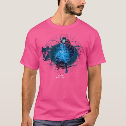 狂気の多方面で奇妙な驚異の医者 Tシャツ (正面)
