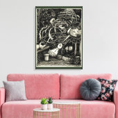 狂気の庭 キャンバスプリント (インサイチュ (リビング))