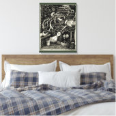 狂気の庭 キャンバスプリント (インサイチュ (寝室))