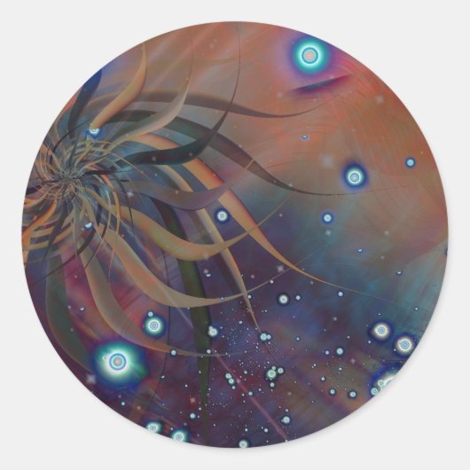 狂気の携挙 ラウンドシール (正面)