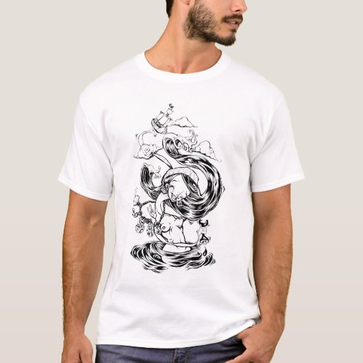 狂気の母 Tシャツ (正面)