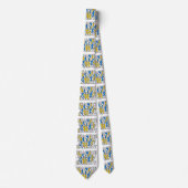 狂気の無作為の結カスタム合 ネクタイ (正面)