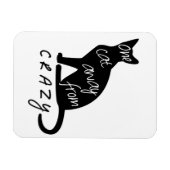 狂気の猫一匹手前 マグネット (横)