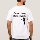 狂気は通行料を取ります。 Streetbikeの発育阻害のTシャツ Tシャツ (裏面)