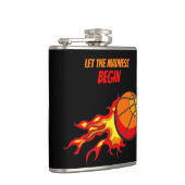 狂気を始めよ、バスケットボー飛んでいるル・ブラック フラスク (右)