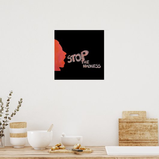 狂気を止めろポスター ポスター (キッチン)