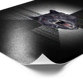 狂気ウルフミーム フォトプリント (角)