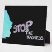 狂気ストップの歯垢 フォトプラーク (側面)