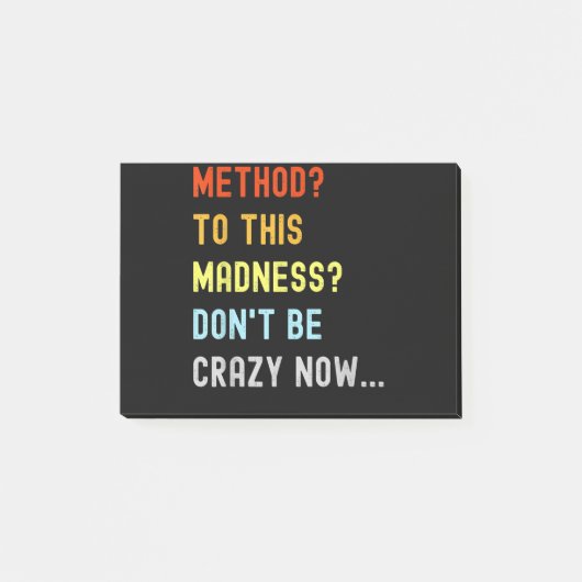 狂気技術者整備士符号器への方法 ポストイット (正面)