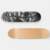狂気熱狂するの狂気 スケートボード (横)