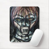 狂気熱狂するの狂気 マウスパッド (マウス)