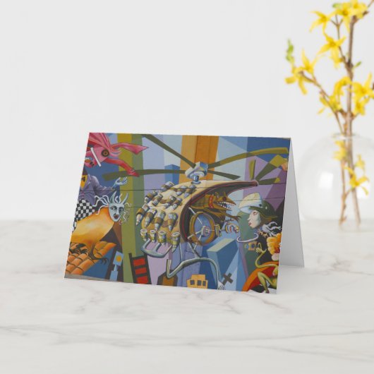 狂気 カード (黄色い花)