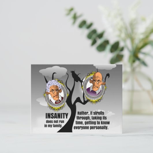 狂気 ポストカード (スタンド正面)