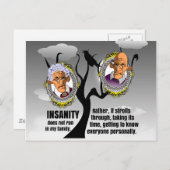 狂気 ポストカード (正面/裏面)