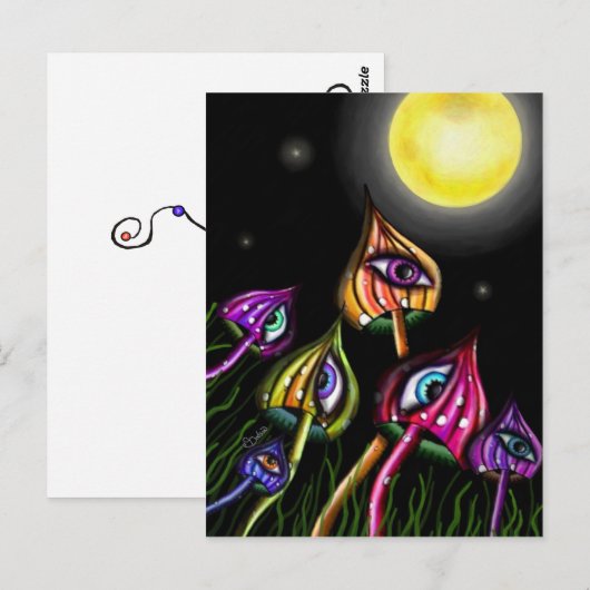 狂気 ポストカード (正面/裏面)