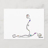 狂気 ポストカード (裏面)