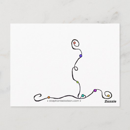 狂気 ポストカード (裏面)