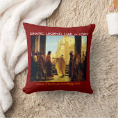 狂気、伝説、嘘つき、または主か。 装飾用クッション クッション (ブランケット)