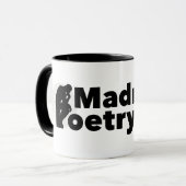 狂気! 詩歌のマグ マグカップ (正面左)
