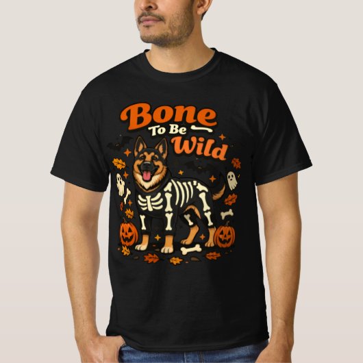 狂犬ジーベルトハロウィンSk Tシャツ (正面)
