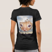 狂犬病についてのワイシャツ Tシャツ (裏面)