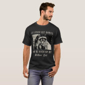 狂犬病になったらまずあなたを噛んでやる Tシャツ (正面フル)