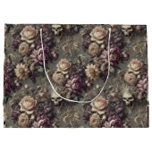 狂犬病の幽霊の怒り – ゴシックビクトリアン様式 ラージペーパーバッグ (裏面)