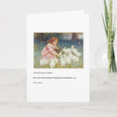 狂犬病の母の日のカード カード (正面)