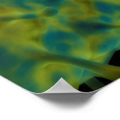 狂犬病ウイルスの概念像1 ポスター (角)