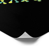 狂犬病ウイルスの概念像3 ポスター (角)