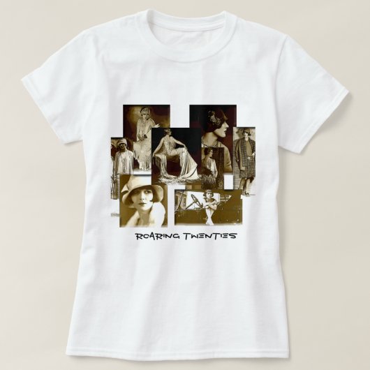狂騒の20年代 Tシャツ (デザイン正面)