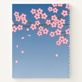 狐こけし人形 – 黒キツネ芸者ガール ノートブック (裏面)