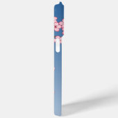 狐こけし人形 – 黒キツネ芸者ガール Case-Mate iPhoneケース (裏面 / 右)