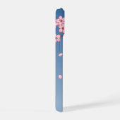 狐こけし人形 – 黒キツネ芸者ガール iPhone 15ケース (右側面)