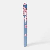 狐こけし人形 – 黒キツネ芸者ガール iPhone 16ケース (左側面)