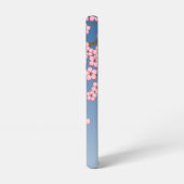 狐こけし人形 – 黒キツネ芸者ガール SAMSUNG GALAXYケース (左側面)