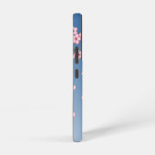 狐こけし人形 – 黒キツネ芸者ガール SAMSUNG GALAXYケース (右側面)