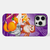 狐とフクロウ iPhoneケース (裏面横)