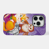 狐とフクロウ iPhoneケース (裏面横)