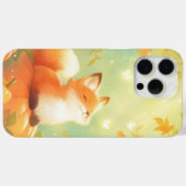 狐のかぼちゃの止まり木 Case-Mate iPhoneケース (裏面 (横))