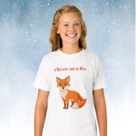 狐のように賢い Tシャツ