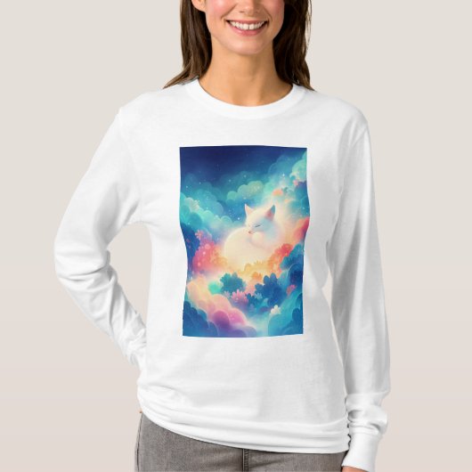 狐の平和な楽園 Tシャツ (正面)