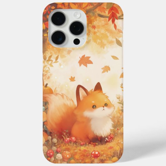 狐の秋のリトリート Case-Mate iPhoneケース (裏面)