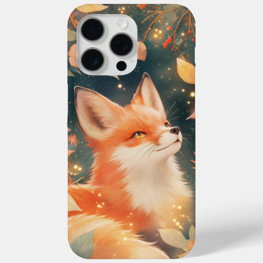 狐の秋の抱擁 Case-Mate iPhoneケース (裏面)
