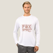 狐の精霊 トライブレンドＴシャツ (正面全体)